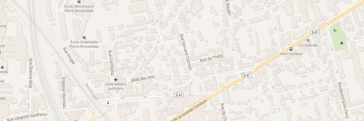 Plan du 3B Rue Fernand Cormon à Argenteuil