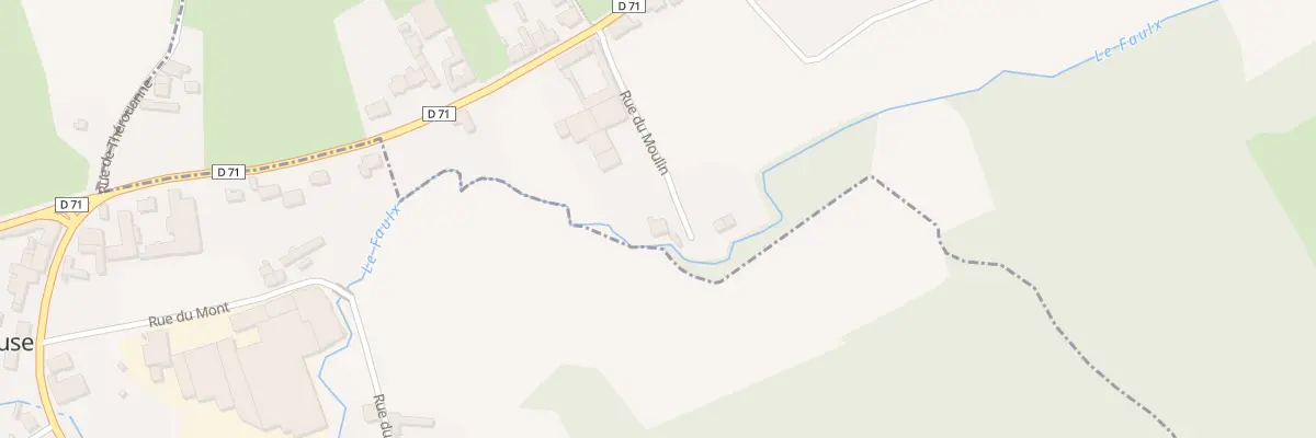 Plan du 2 Rue du Moulin à Heuchin