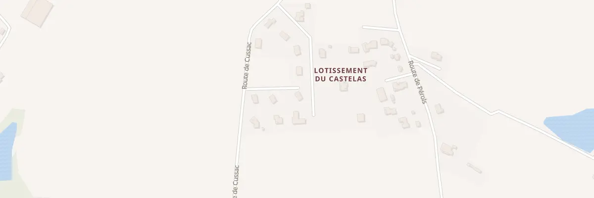 Plan du 29B Rte de Cussac à Saint-Grégoire