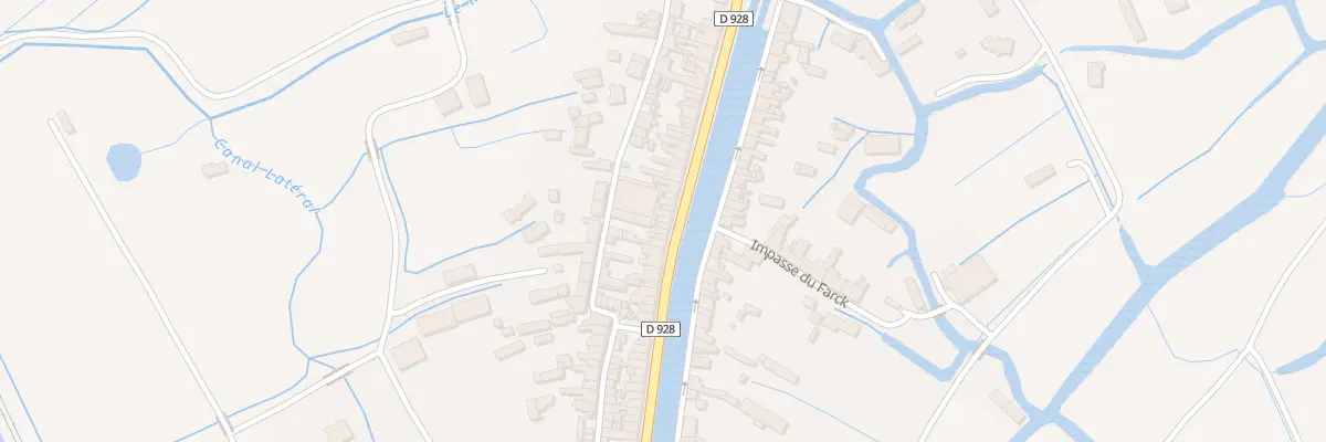 Plan du 130 Quai du Haut Pont à Saint-Omer