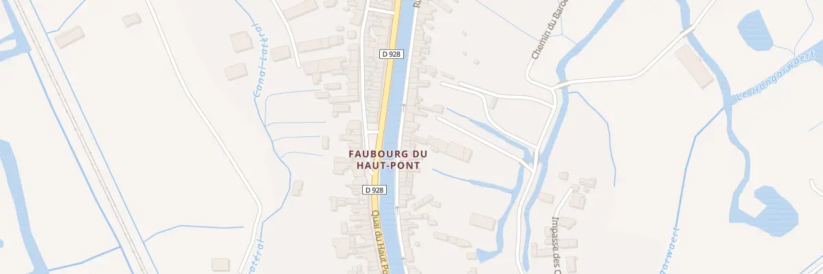 Plan du 29B Rue Faiseurs de Bateaux à Saint-Omer