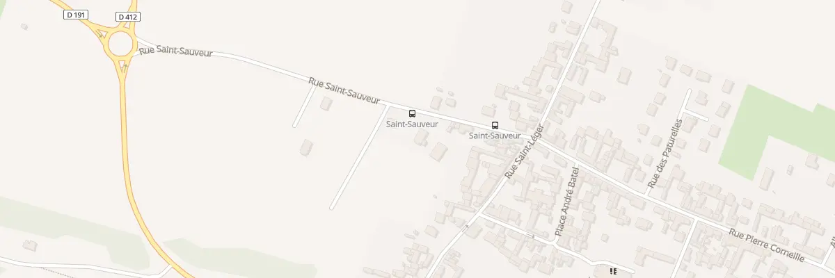 Plan du 25 Rue de Saint-Sauveur à Amiens
