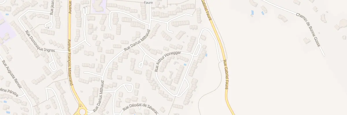 Plan du 59 Rue Arthur Honegger à Castres