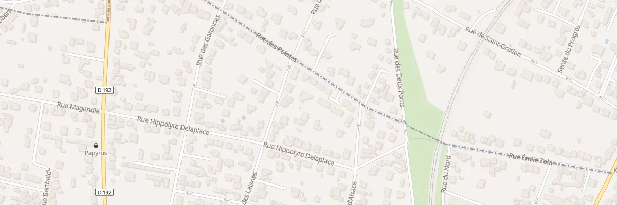 Plan du 54 Rue des Laisnes à Sannois