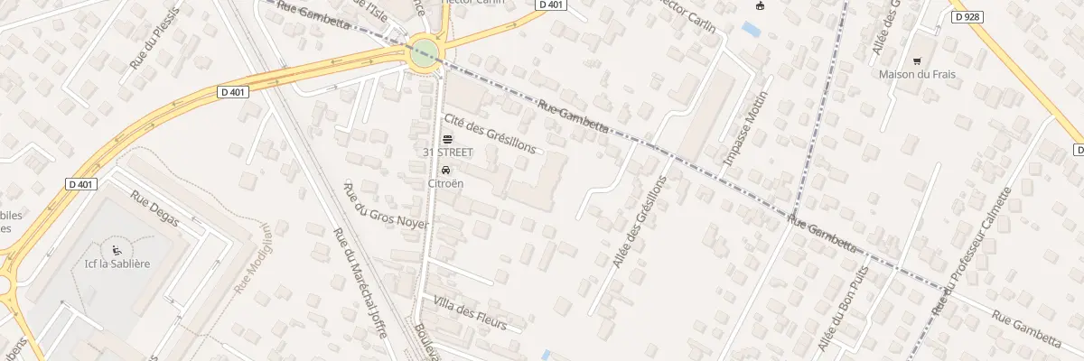 Plan du 88 Rue du Gros Noyer à Ermont