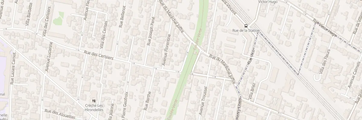 Plan du 99 Rue des Cerisiers à Colombes