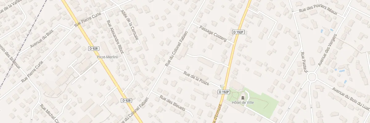 Plan du 35 Rue du Colonel Fabien à Saint-Prix