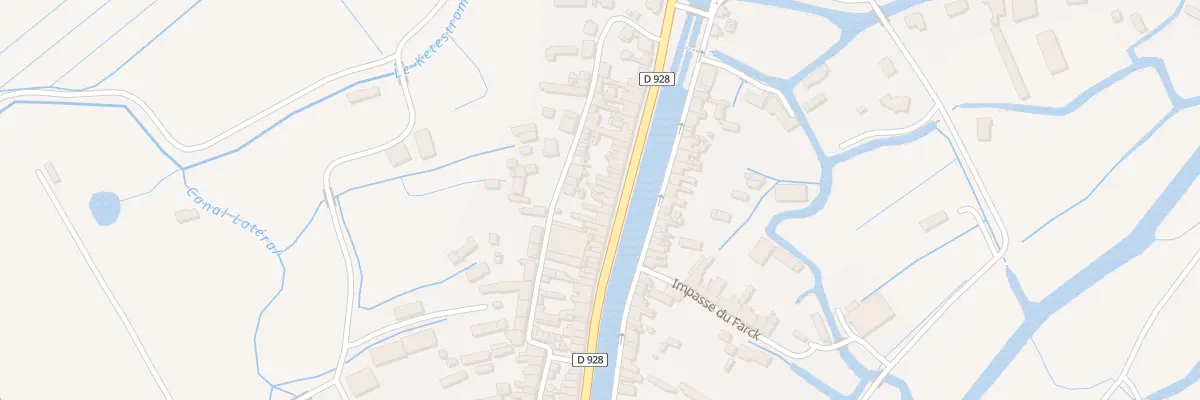 Plan du 137B Quai du Haut Pont à Saint-Omer