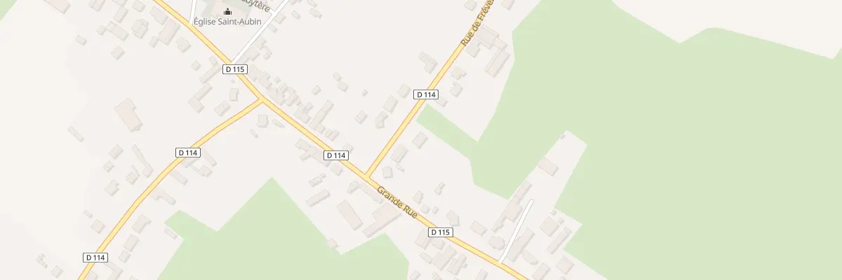 Plan du 6 Rue de Frévent à Bonnières