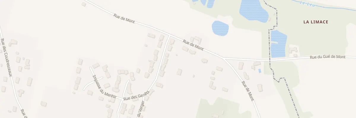 Plan du 40B Rue de Mont à Neuvy-en-Sullias