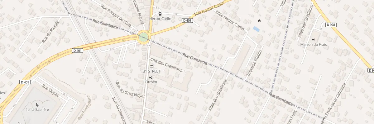 Plan du 34 Rue Gambetta à Ermont