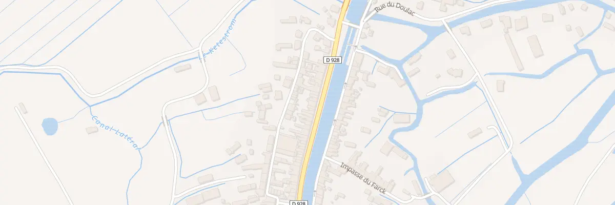 Plan du 142 Quai du Haut Pont à Saint-Omer