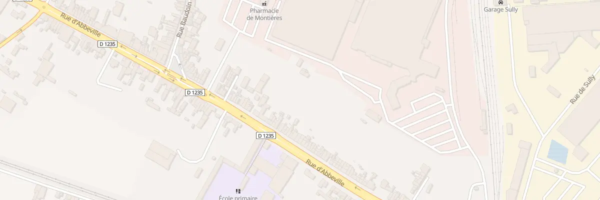 Plan du 356 Rue d’Abbeville à Amiens