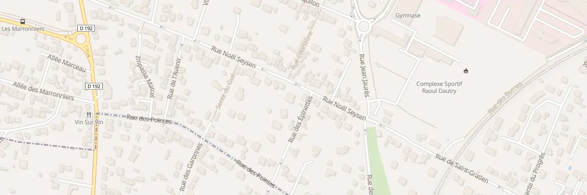 Plan du 380 Rue Noel Seysen à Ermont