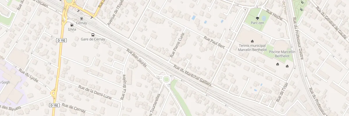 Plan du 49 Rue du Mal Gallieni à Ermont