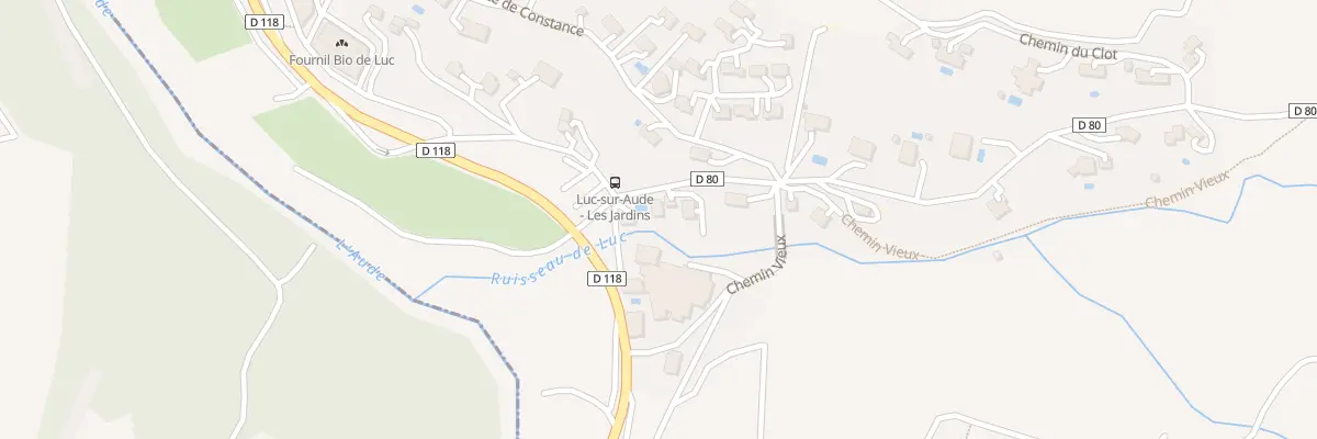 Plan du 36A La Tuilerie à Luc-sur-Aude