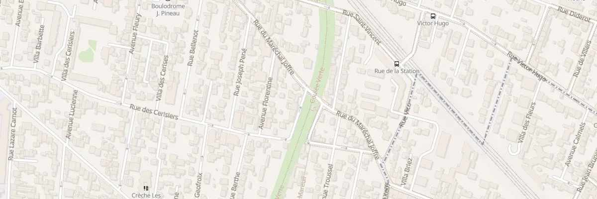Plan du 103 Rue des Cerisiers à Colombes
