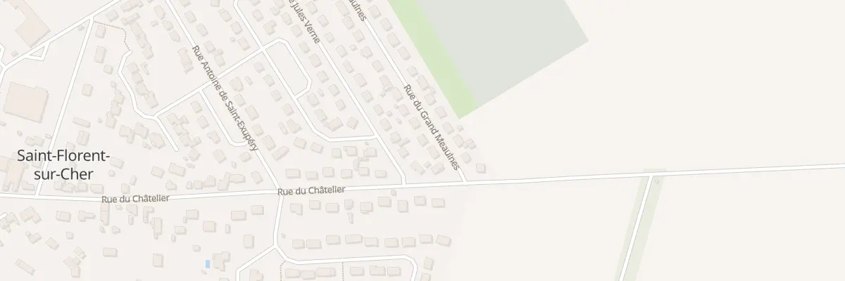 Plan du 30 Rue du Grand Meaulnes à Saint-Florent-sur-Cher