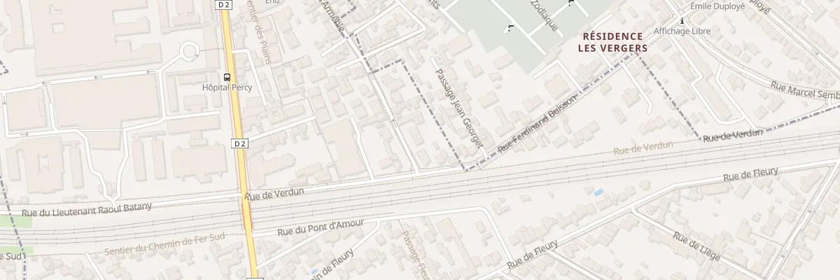 Plan du 4 Rue d’Arménie à Clamart