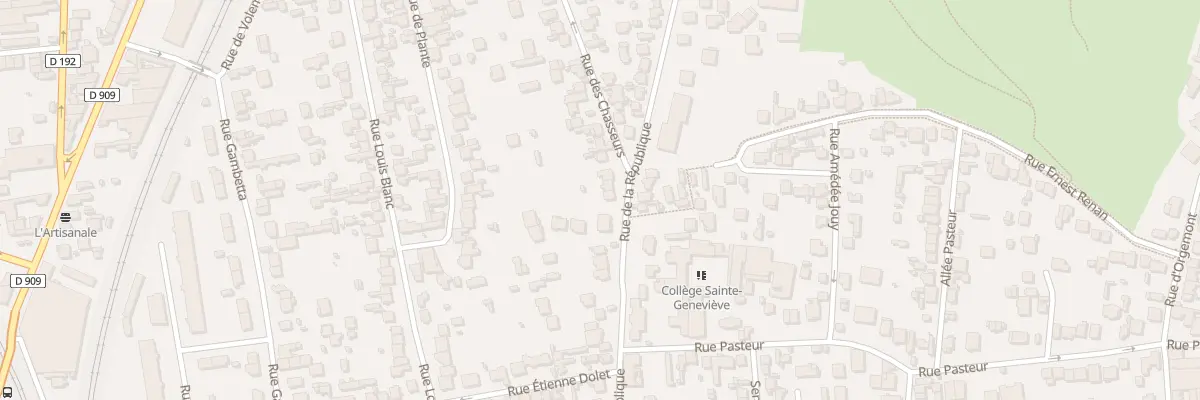 Plan du 101 Rue de la Republique à Argenteuil