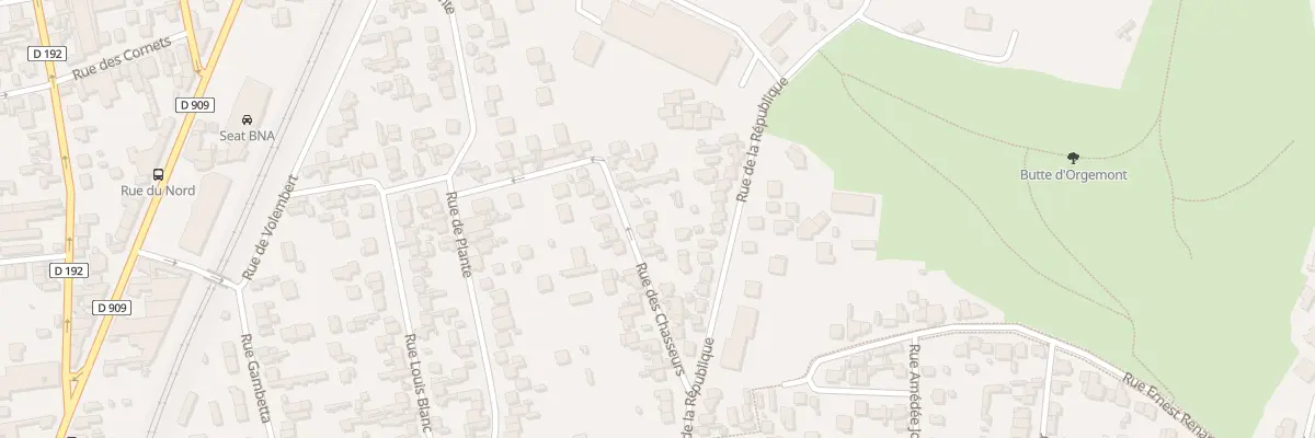 Plan du 14 Rue des Chasseurs à Argenteuil