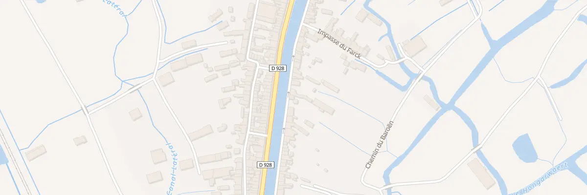 Plan du 50 Rue Faiseurs de Bateaux à Saint-Omer