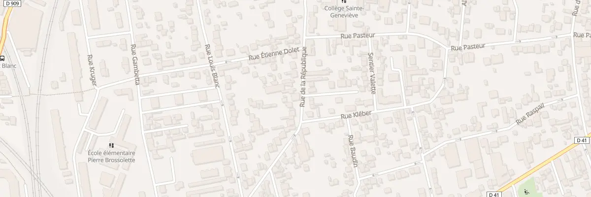 Plan du 63 Rue de la Republique à Argenteuil