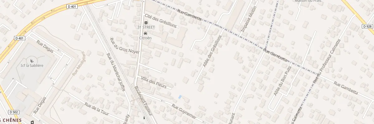Plan du 42T Rue Gambetta à Ermont