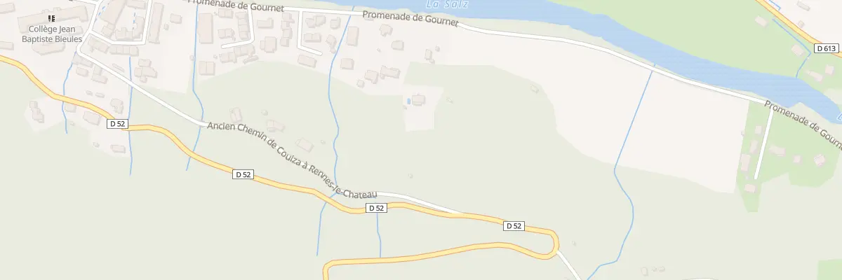 Plan du 478 Gournet à Couiza