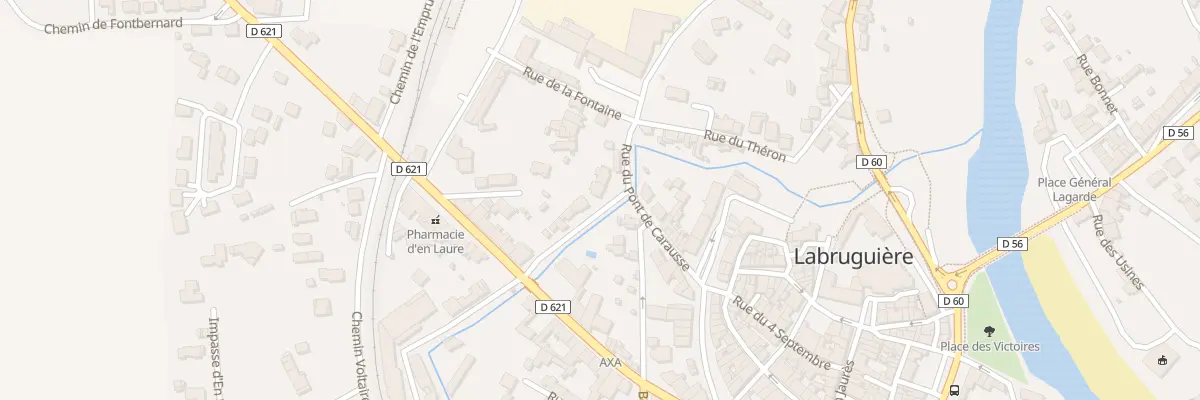 Plan du 4 Rue Quai des Lavoirs à Labruguière