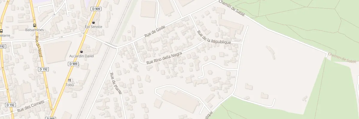 Plan du 28 Rue Rino Della Negra à Argenteuil