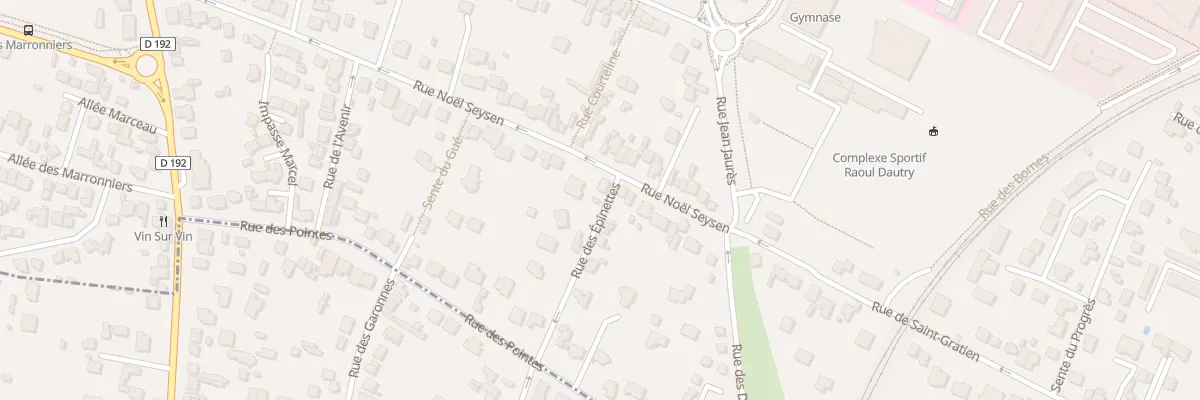 Plan du 396 Rue Noel Seysen à Ermont