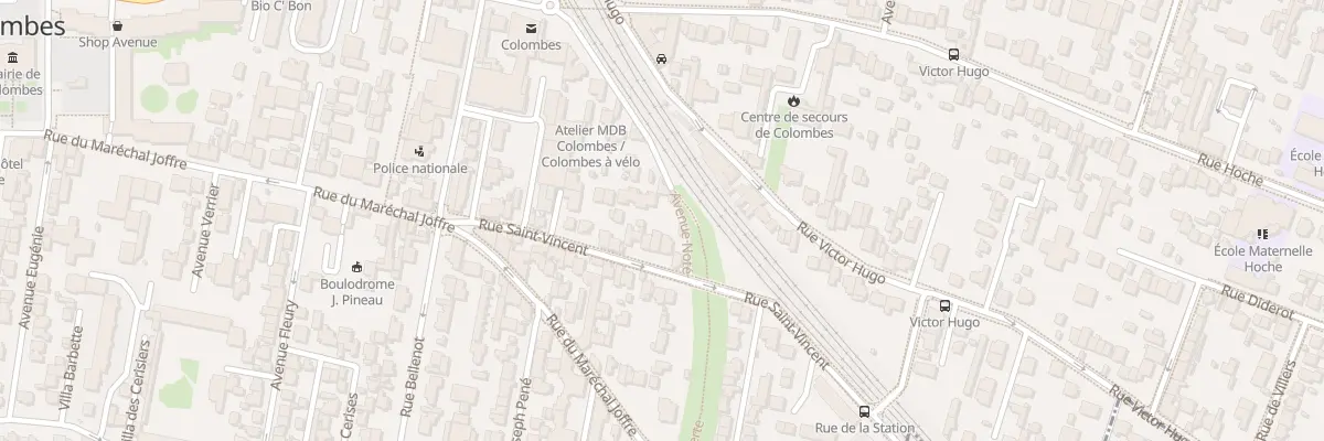 Plan du 41 Rue Saint-Vincent à Colombes