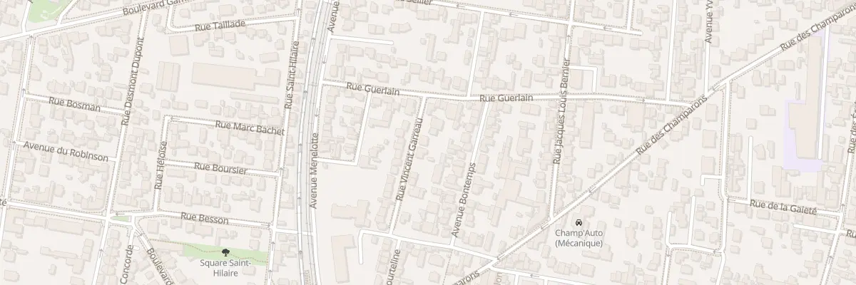 Plan du 18 Rue Vincent Garreau à Colombes