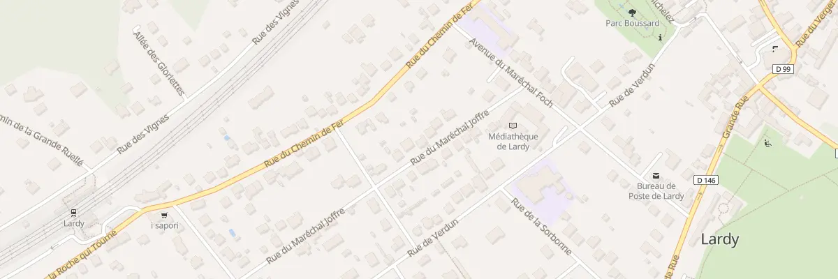 Plan du 15 Rue du Maréchal Joffre à Lardy