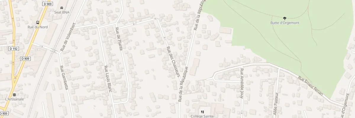 Plan du 4 Rue des Chasseurs à Argenteuil