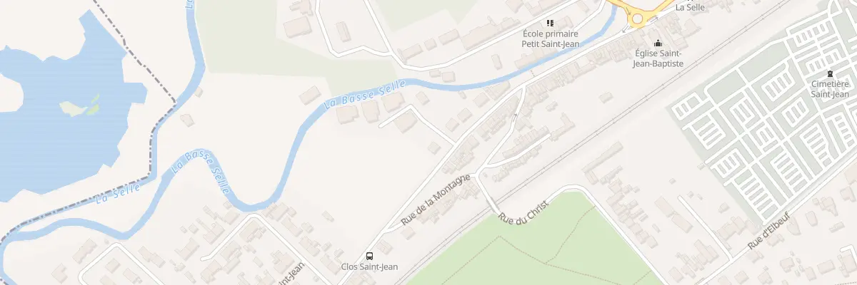 Plan du 90B Gr Grande Rue Petit St Jean à Amiens