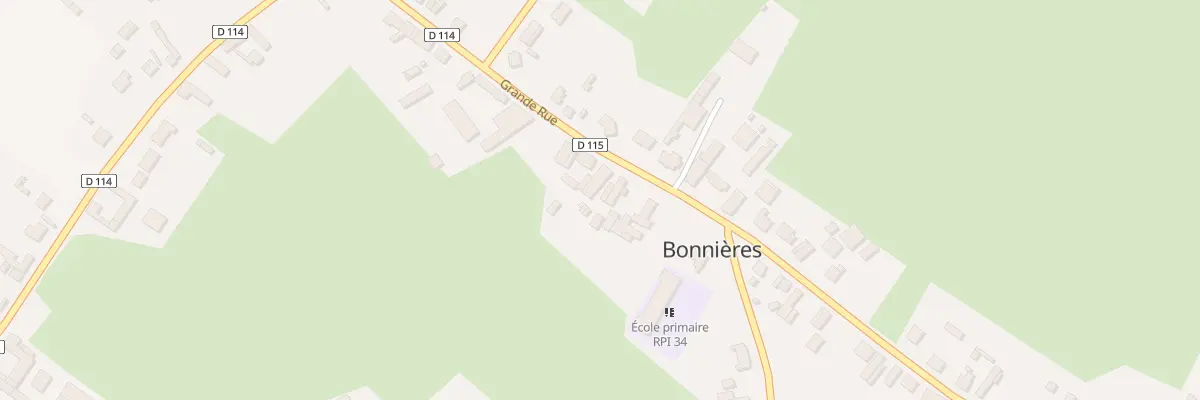 Plan du 28 Grand Rue à Bonnières