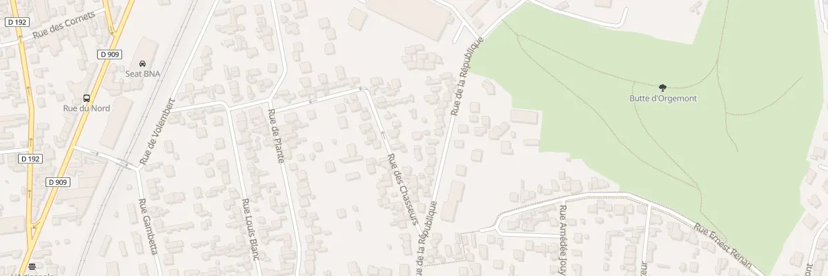 Plan du 121B Rue de la Republique à Argenteuil