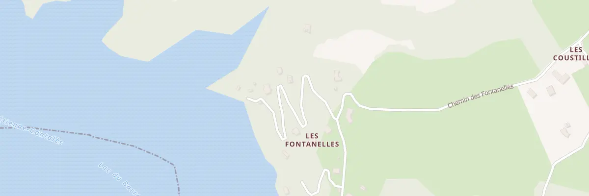 Plan du 6 Che les Fontanelles à Lacapelle-Viescamp