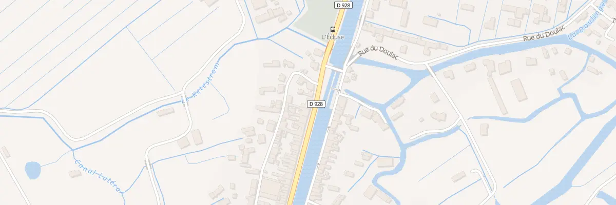 Plan du 151 Quai du Haut Pont à Saint-Omer