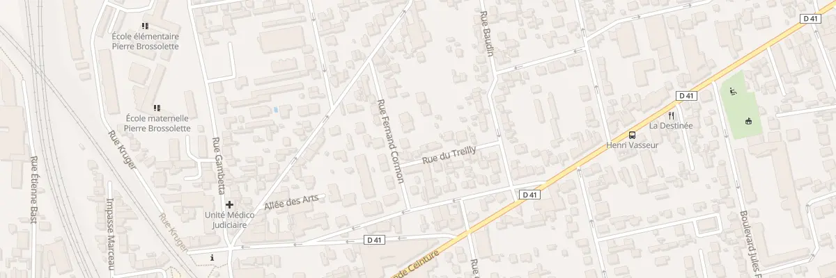Plan du 10 Rue Fernand Cormon à Argenteuil