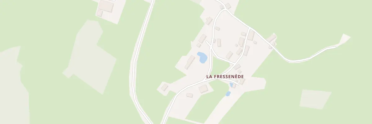 Plan du 13 La Fressenède à Peyrat-la-Nonière