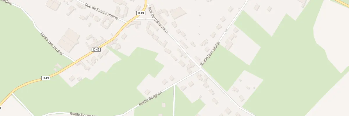 Plan du 10 Rue du Valheureux à Candas