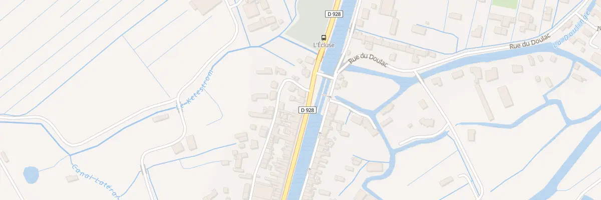 Plan du 152 Quai du Haut Pont à Saint-Omer