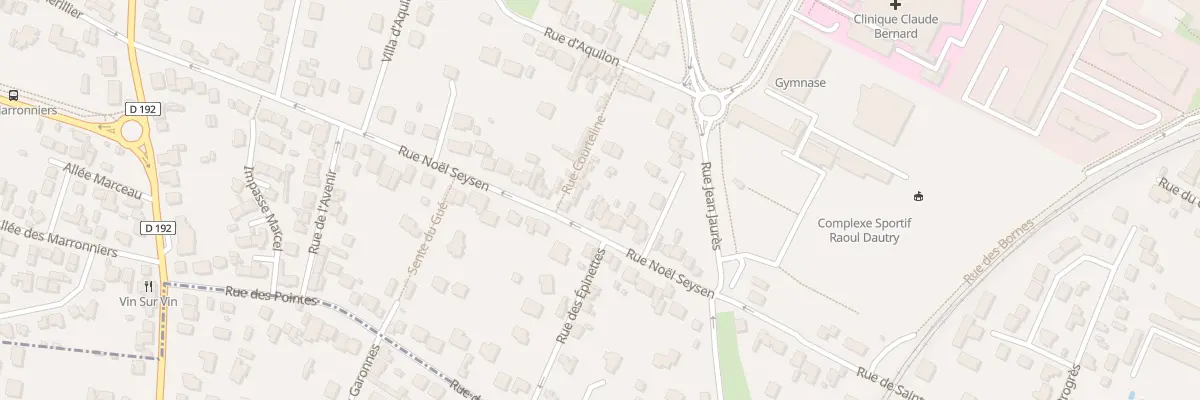 Plan du 383 Rue Noel Seysen à Ermont