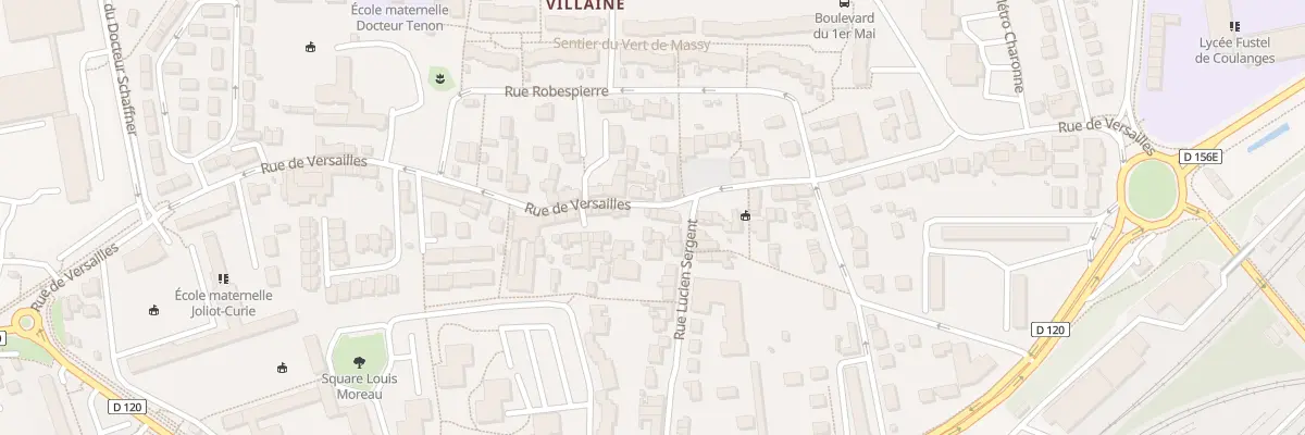 Plan du 19 Rue de Versailles à Massy