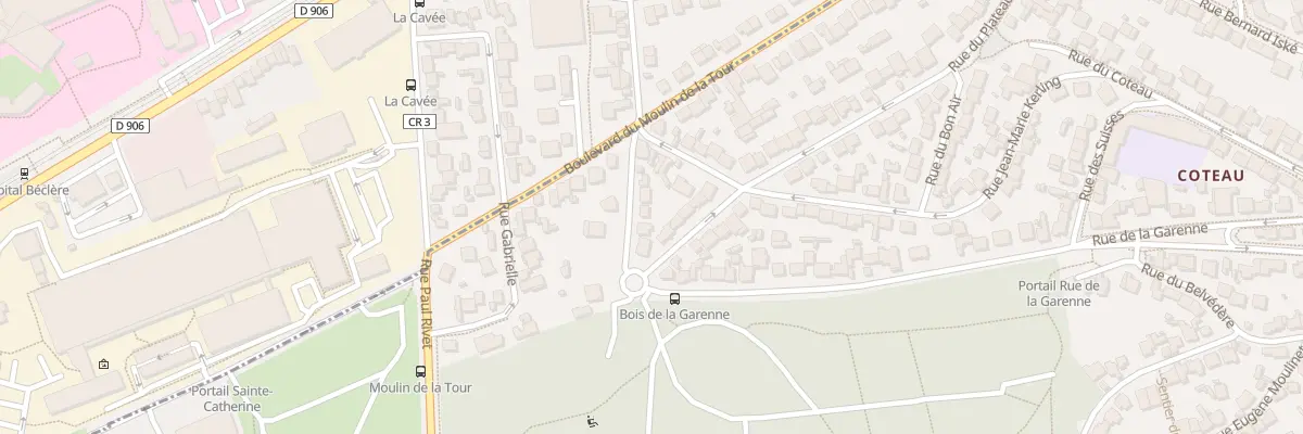 Plan du 8 Rue des Feuillants au Plessis-Robinson