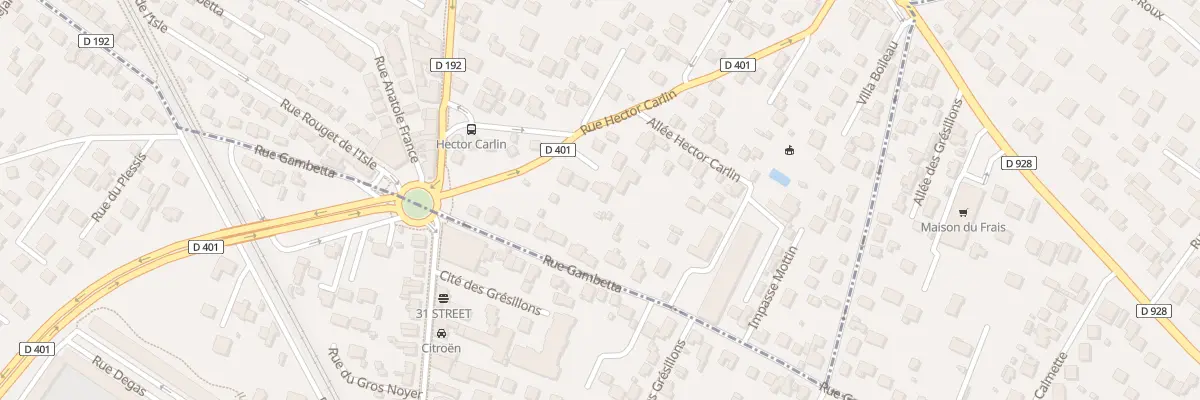 Plan du 6 All du Douanier Rousseau à Saint-Prix