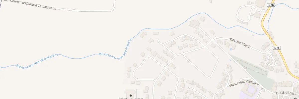Plan du 25 Rue des Lavandes à Lavalette